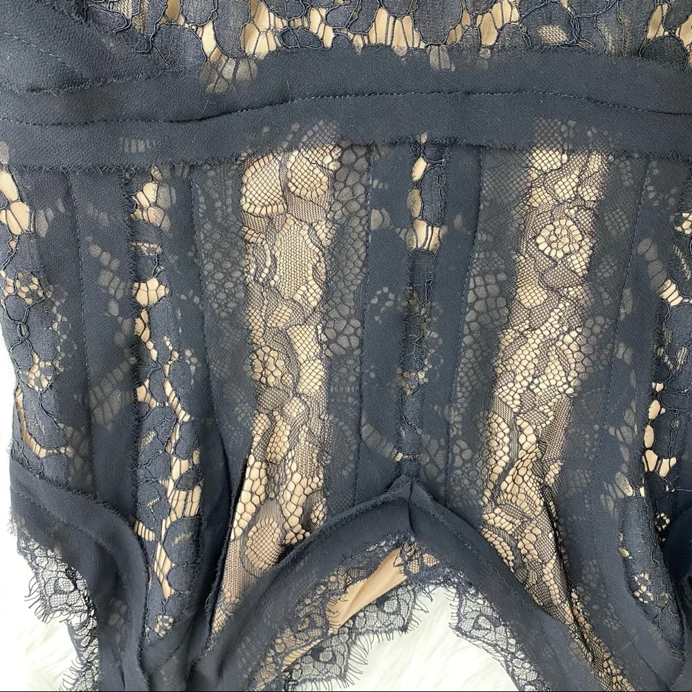 NWT Revolve Heartloom Black Lace Sera Dress - Picture 6 of 7